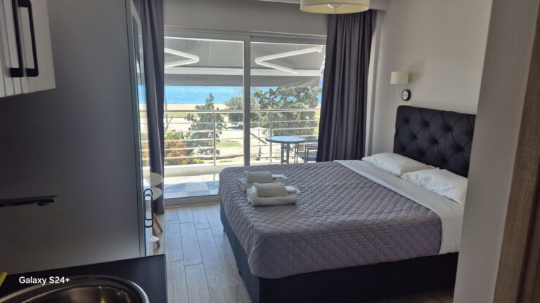 Sea View Studio with double bed and sofa-bed (22)